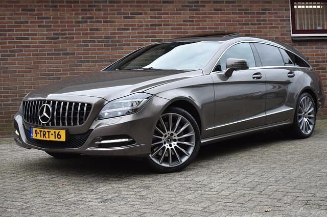 Grijs Gebruikt 2014 Mercedes CLS350 Shooting Brake Stationwagen | € 22.949 - Afbeelding 1/4
