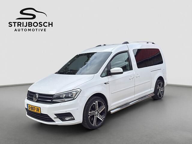Wit Gebruikt 2016 VW Caddy Maxi Highline MPV | € 13.990 (Duur) - Afbeelding 1/4