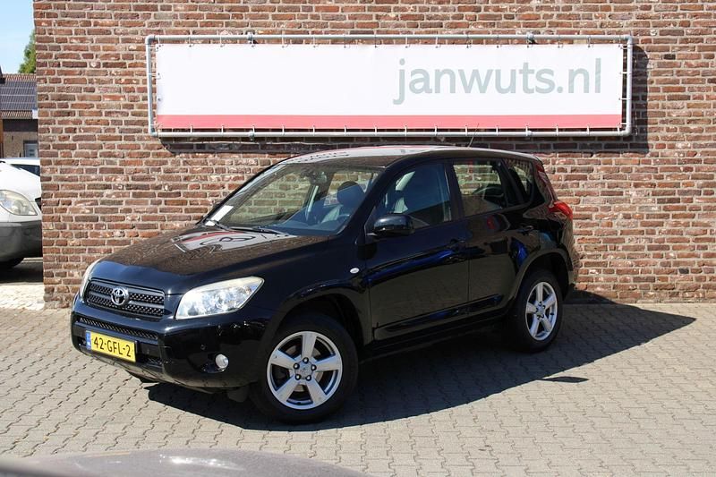 Zwart Gebruikt 2008 Toyota RAV4 Executive SUV | € 10.950 (Eerlijke prijs) - Afbeelding 1/3