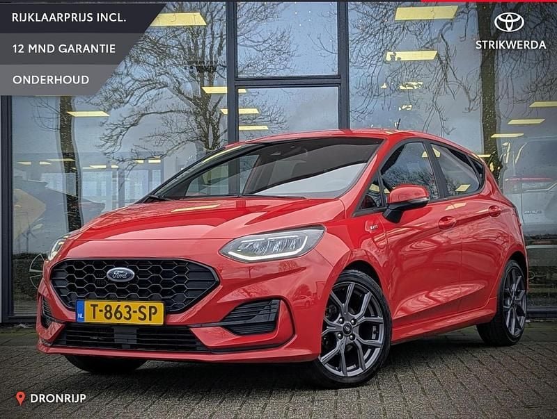 Rood Occasion 2022 Ford Fiesta ST-Line Hatchback | € 17.495 (Eerlijke prijs) - Afbeelding 1/4