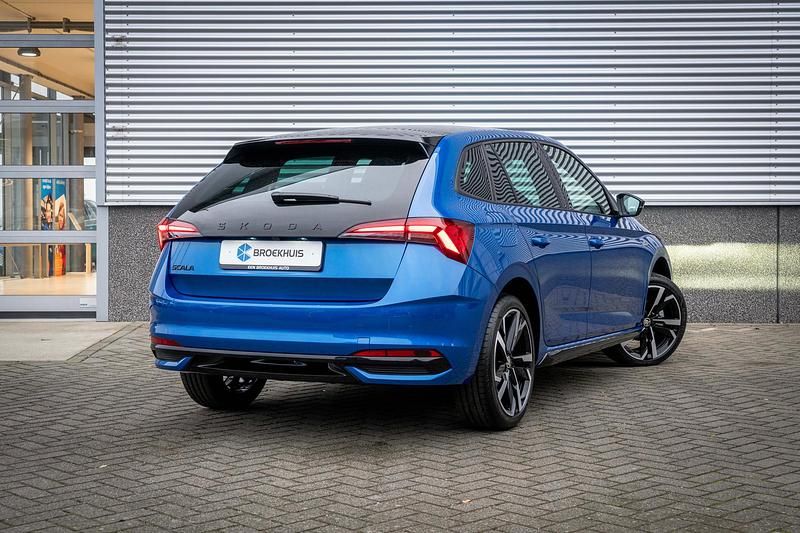 Occasion Skoda Scala Monte Carlo 116 PK (85 kW) 2025 Blauw Hatchback