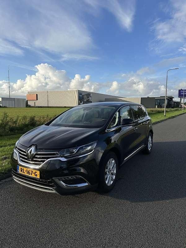 Zwart Gebruikt 2018 Renault Espace Zen MPV | € 14.750 (Super prijs) - Afbeelding 1/4