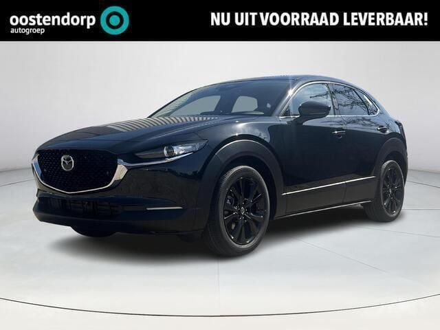 Zwart Nieuw 2024 Mazda CX-30 Homura-Line SUV | € 39.590 (Eerlijke prijs) - Afbeelding 1/4