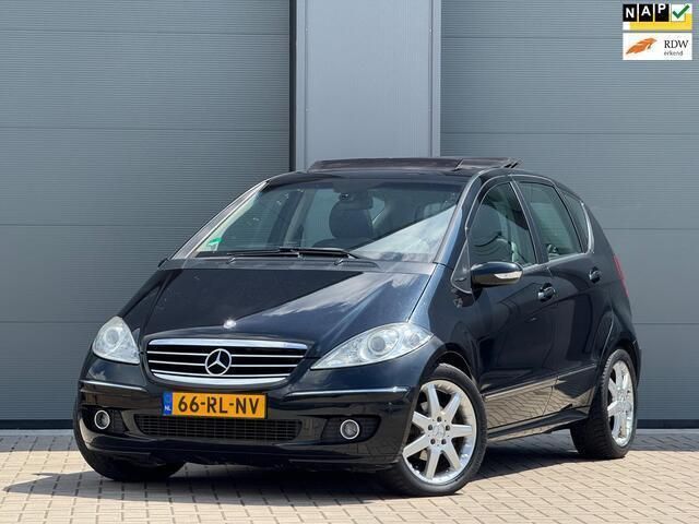 Zwart, metallic lak Gebruikt 2005 Mercedes A170 Avantgarde MPV | € 1.500 (Goede deal) - Afbeelding 1/4