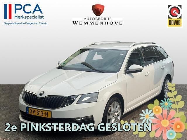 Wit Gebruikt 2019 Skoda Octavia Clever Stationwagen | € 14.995 (Iets duurder) - Afbeelding 1/4