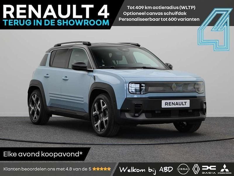 Blauw Nieuw 2025 Renault 4 E-Tech Komfort SUV | € 37.665 (Eerlijke prijs) - Afbeelding 1/2