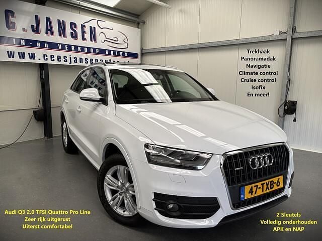 Wit Gebruikt 2012 Audi Q3 Proline SUV | € 12.950 (Goede deal) - Afbeelding 1/4