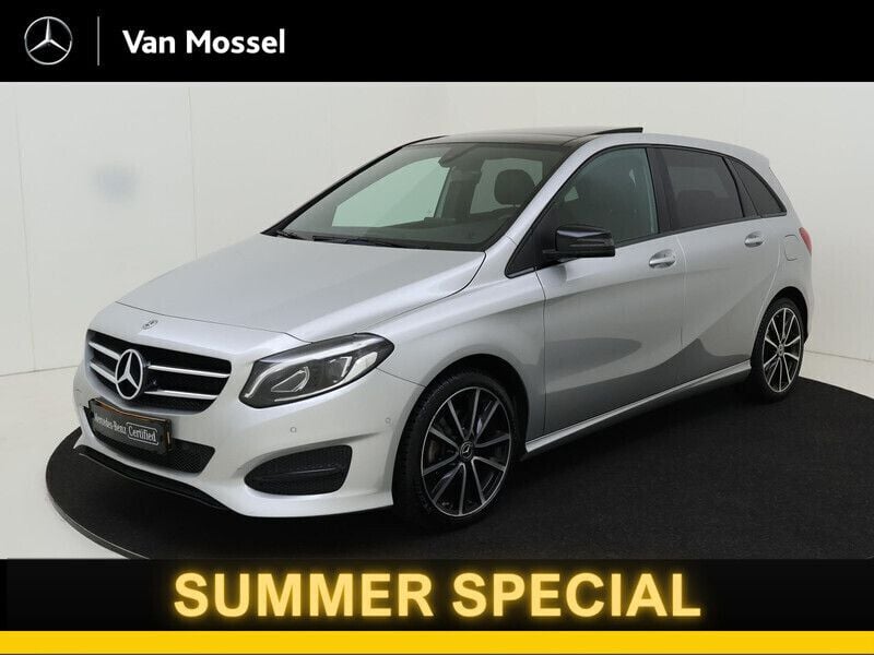Grijs Gebruikt 2017 Mercedes B180 Ambition MPV | € 19.945 (Iets duurder) - Afbeelding 1/4