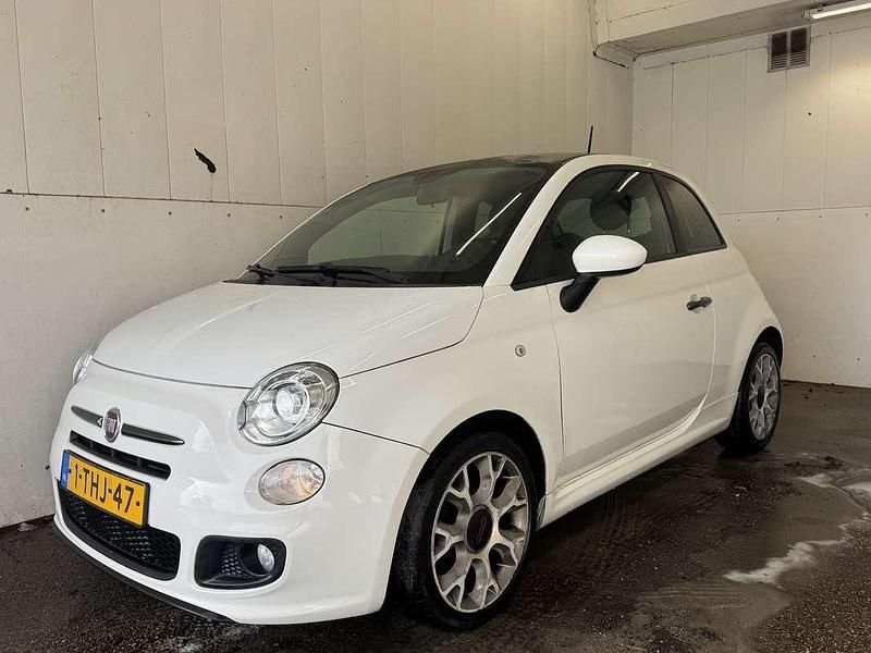 Wit Occasion 2014 Fiat 500S Cabriolet | € 5.500 (Goede deal) - Afbeelding 1/4