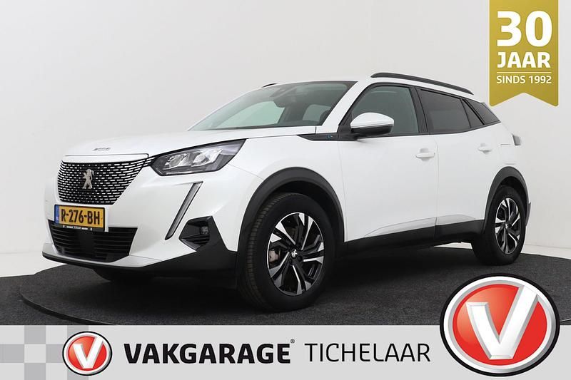 Wit Gebruikt 2022 Peugeot e-2008 Allure SUV | € 16.899 (Super prijs) - Afbeelding 1/3