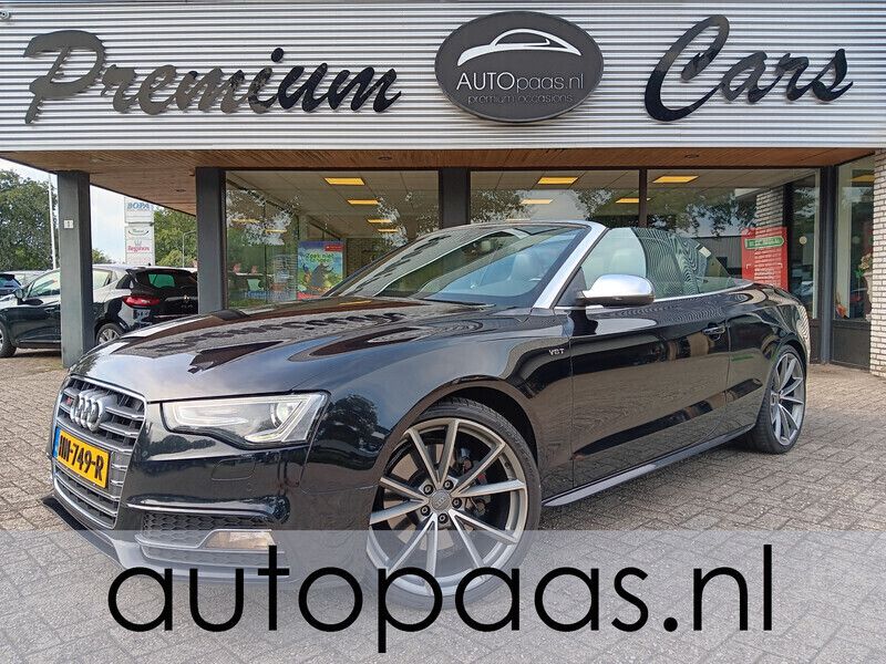 Zwart Gebruikt 2015 Audi A5 Cabriolet Proline Cabriolet | € 26.945 - Afbeelding 1/4