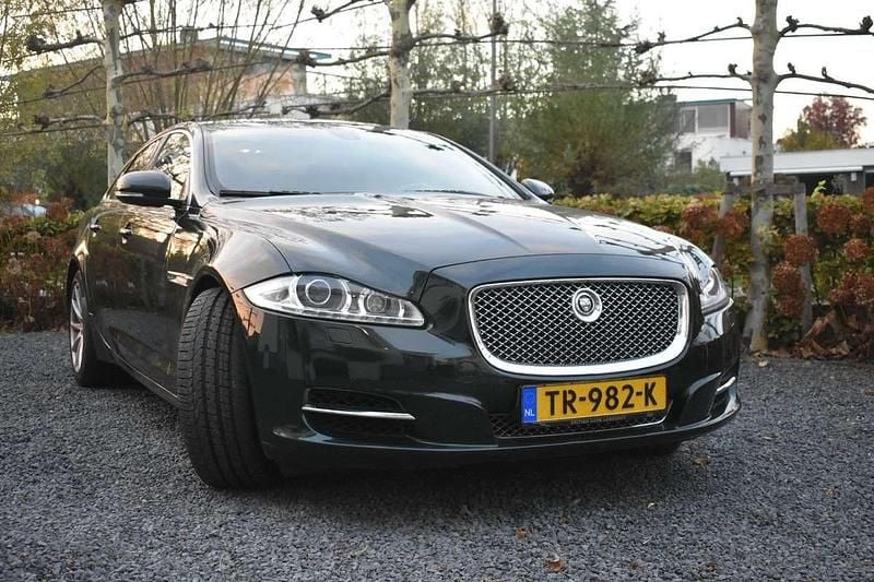 Groen Gebruikt 2011 Jaguar XJ Portfolio Sedan | € 11.500 (Super prijs) - Afbeelding 1/4