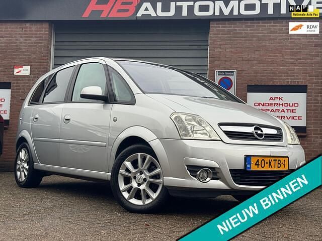 Grijs (metallic) Occasion 2010 Opel Meriva Cosmo MPV | € 3.100 (Eerlijke prijs) - Afbeelding 1/4