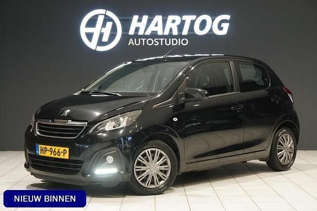 Zwart Gebruikt 2015 Peugeot 108 Hatchback | € 3.945 (Eerlijke prijs) - Afbeelding 1/4