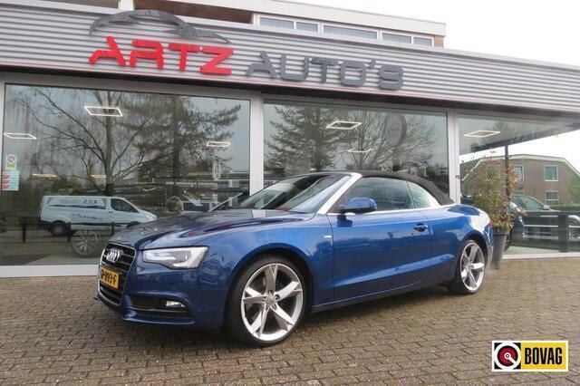 Blauw Gebruikt 2014 Audi A5 Cabriolet Proline Cabriolet | € 13.999 (Eerlijke prijs) - Afbeelding 1/4