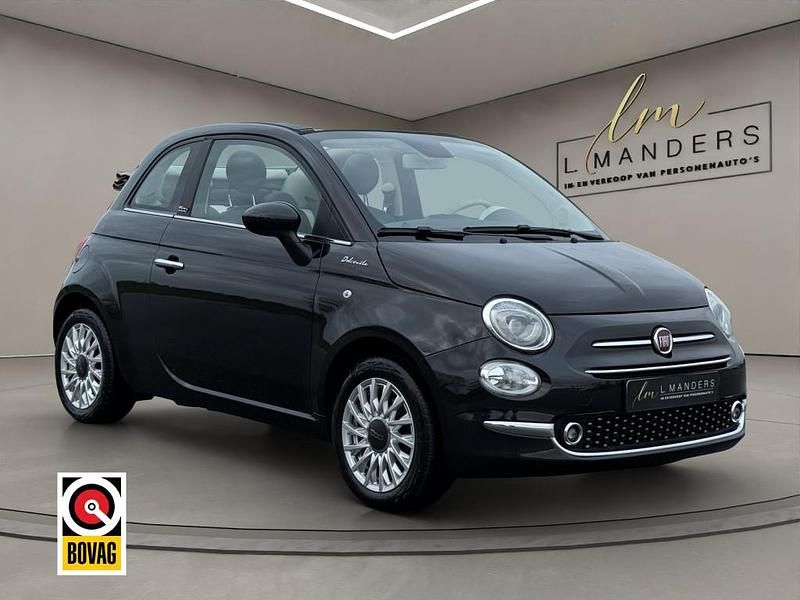 Occasion Fiat 500C Dolcevita 69 PK (50 kW) 2021 Zwart (metallic) Cabriolet