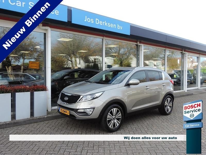 Grijs Gebruikt 2014 Kia Sportage SUV | € 14.980 (Eerlijke prijs) - Afbeelding 1/4
