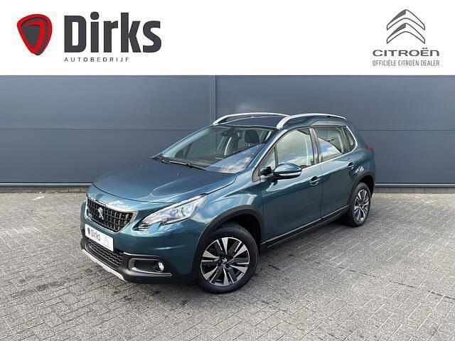 Groen Gebruikt 2019 Peugeot 2008 Allure SUV | € 11.945 (Super prijs) - Afbeelding 1/4