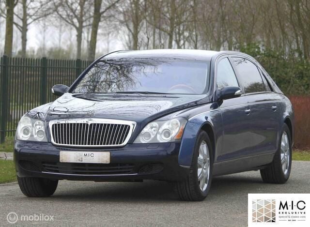 Blauw Gebruikt 2003 Maybach 62 Sedan | € 89.950 - Afbeelding 1/4