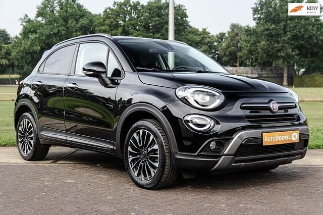 Zwart Gebruikt 2019 Fiat 500X SUV | € 16.450 (Eerlijke prijs) - Afbeelding 1/4