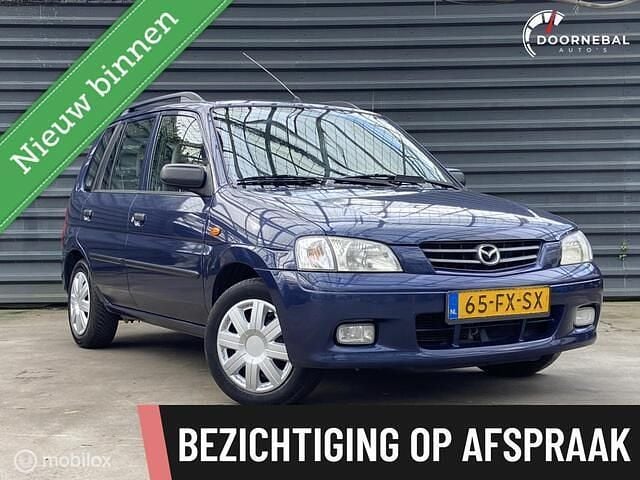 Blauw Gebruikt 2000 Mazda Demio Touring Hatchback | € 1.840 - Afbeelding 1/4
