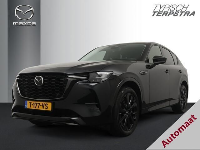 Zwart Occasion 2023 Mazda CX-60 Homura-Line SUV | € 41.950 (Goede deal) - Afbeelding 1/4