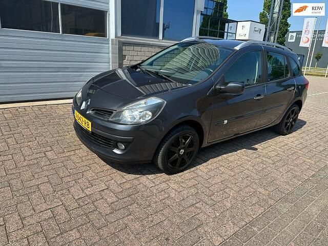 Zwart Gebruikt 2008 Renault Clio GrandTour Business Stationwagen | € 3.250 (Eerlijke prijs) - Afbeelding 1/4