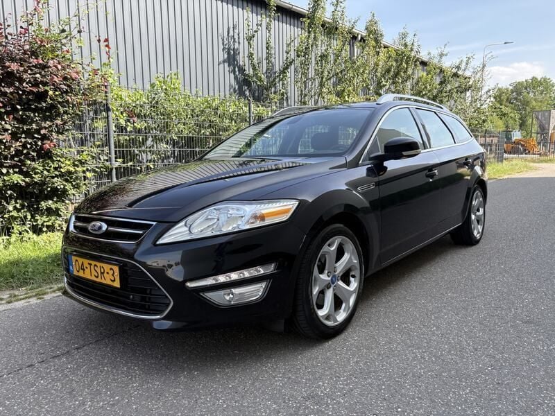 Zwart Gebruikt 2012 Ford Mondeo Titanium Stationwagen | € 4.699 (Super prijs) - Afbeelding 1/4