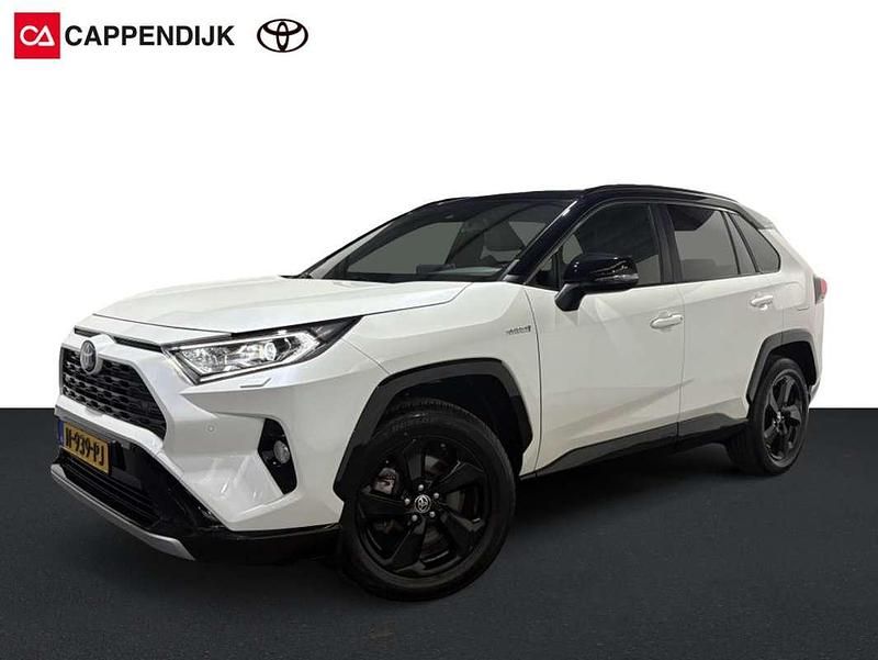 Wit Gebruikt 2020 Toyota RAV4 Hybrid Style SUV | € 34.999 (Eerlijke prijs) - Afbeelding 1/4