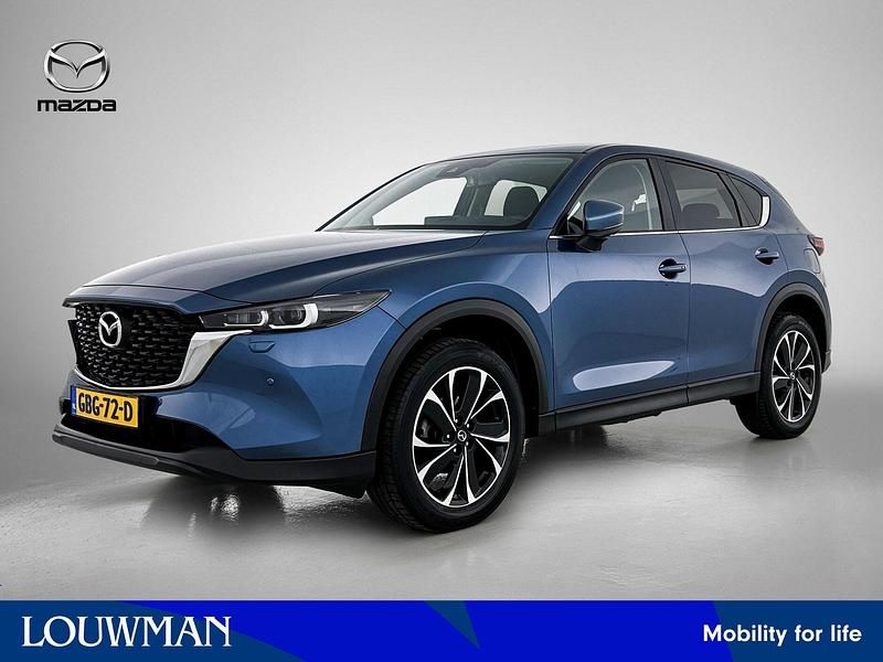 Blauw Gebruikt 2024 Mazda CX-5 Ad'Vantage SUV | € 37.895 (Eerlijke prijs) - Afbeelding 1/4