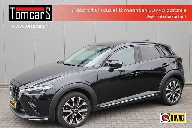 Zwart Gebruikt 2019 Mazda CX-3 SUV | € 19.950 (Eerlijke prijs) - Afbeelding 1/3