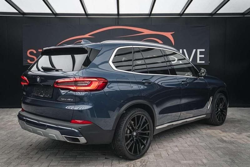 Blauw (metallic) Occasion 2020 BMW X5 SUV | € 44.900 (Super prijs) - Afbeelding 1/4