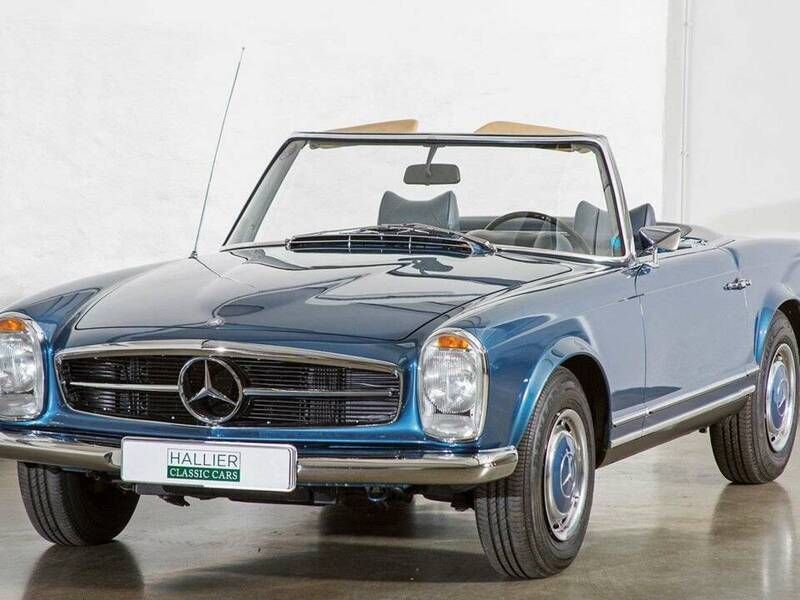 Blauw Gebruikt 1969 Mercedes SL280 Cabriolet | € 125.000 - Afbeelding 1/4