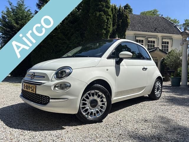 Wit Gebruikt 2015 Fiat 500C Lounge Cabriolet | € 9.499 (Eerlijke prijs) - Afbeelding 1/4