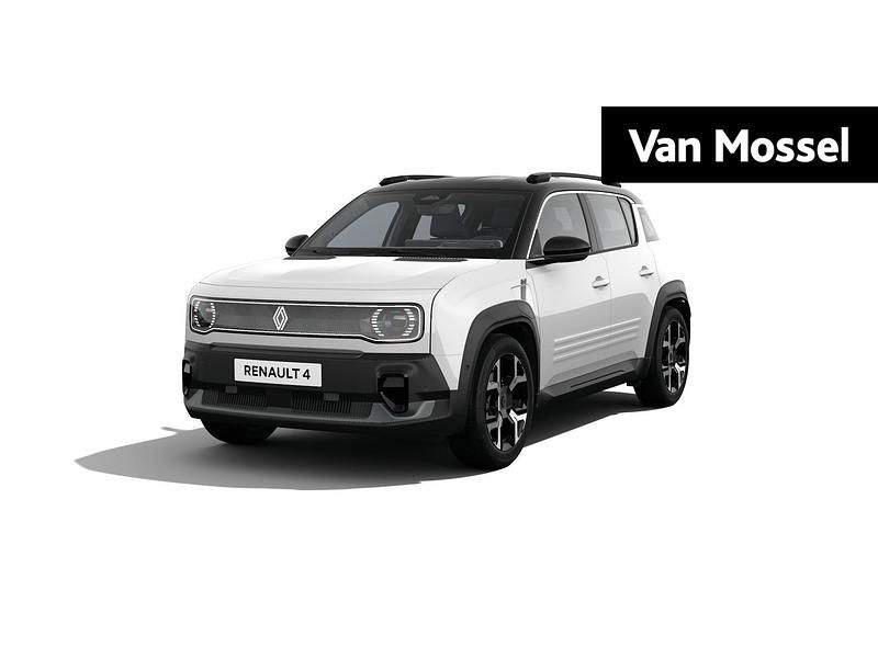 Wit Nieuw 2025 Renault 4 E-Tech Komfort SUV | € 37.890 (Eerlijke prijs) - Afbeelding 1/4