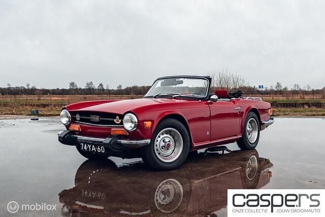 Rood Occasion 1974 Triumph TR6 Cabriolet | € 16.490 - Afbeelding 1/4