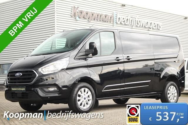 Zwart Gebruikt 2022 Ford Transit Custom Limited Van | € 29.950 (Eerlijke prijs) - Afbeelding 1/4
