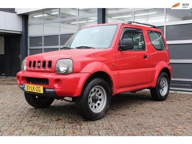 Rood Gebruikt 2003 Suzuki Jimny SUV | € 6.250 (Super prijs) - Afbeelding 1/4