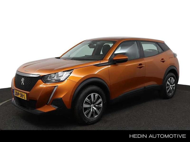 Oranje Occasion 2021 Peugeot 2008 Active SUV | € 15.745 (Eerlijke prijs) - Afbeelding 1/4