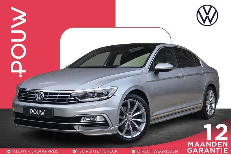 Grijs Gebruikt 2019 VW Passat Highline Sedan | € 24.900 (Duur) - Afbeelding 1/4