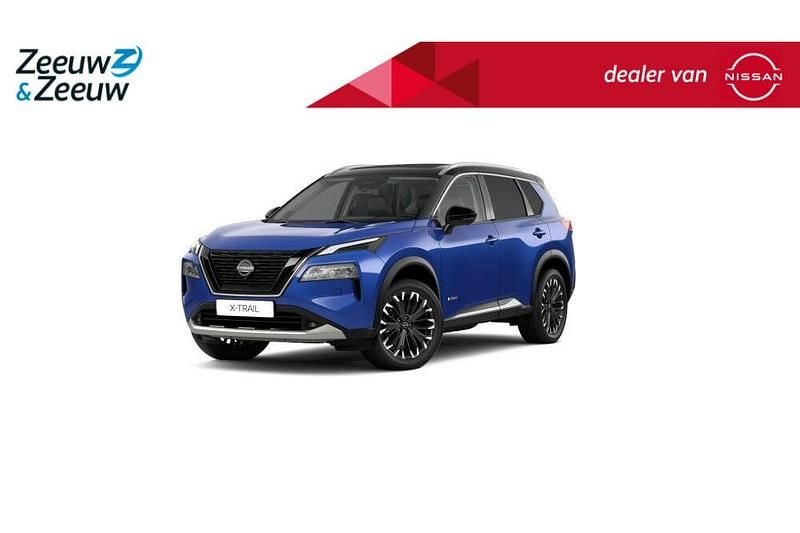Caspian blue / zwart dak Nieuw 2025 Nissan X-Trail Tekna+ SUV | € 59.675 (Eerlijke prijs) - Afbeelding 1/4