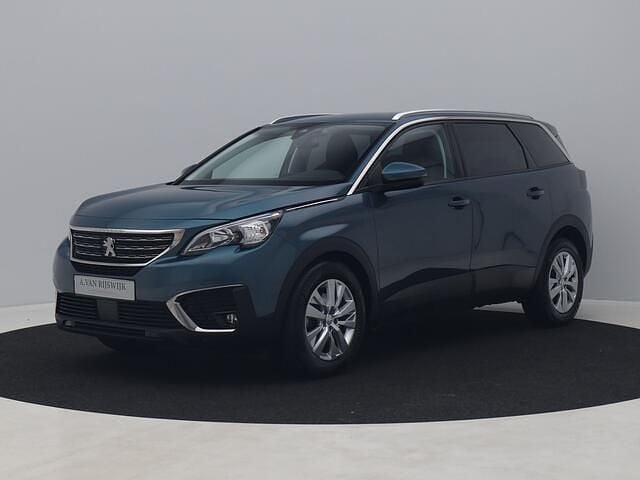 Blauw Gebruikt 2019 Peugeot 5008 Active MPV | € 19.400 (Super prijs) - Afbeelding 1/4