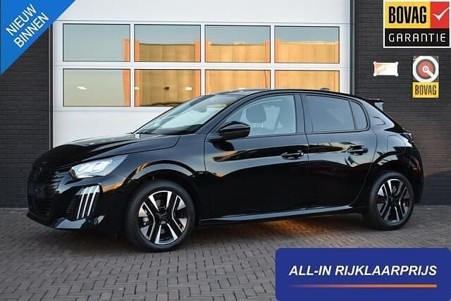Zwart Gebruikt 2024 Peugeot 208 Allure Hatchback | € 21.450 (Goede deal) - Afbeelding 1/4