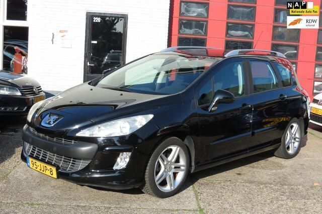 Zwart, metallic lak Gebruikt 2009 Peugeot 308 Stationwagen | € 1.745 (Eerlijke prijs) - Afbeelding 1/4