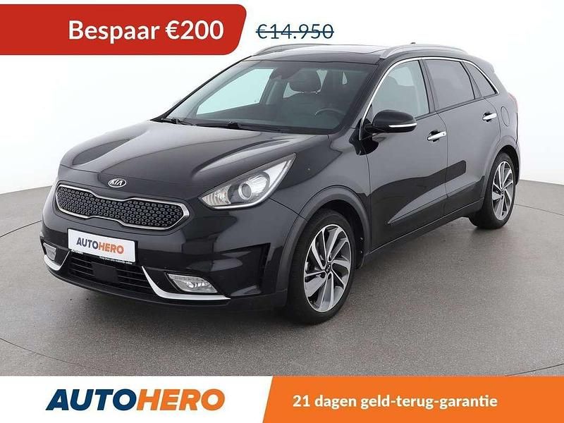 Zwart Gebruikt 2017 Kia Niro Spirit SUV | € 14.949 (Eerlijke prijs) - Afbeelding 1/3