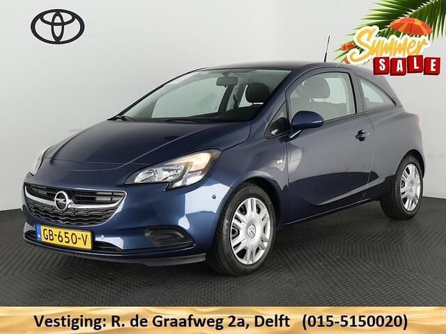 Blauw Gebruikt 2015 Opel Corsa Edition Hatchback | € 9.700 (Eerlijke prijs) - Afbeelding 1/3