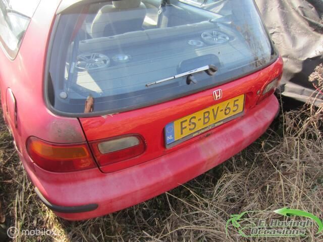 Occasion Honda Civic 90 PK (66 kW) 1992 Rood Hatchback