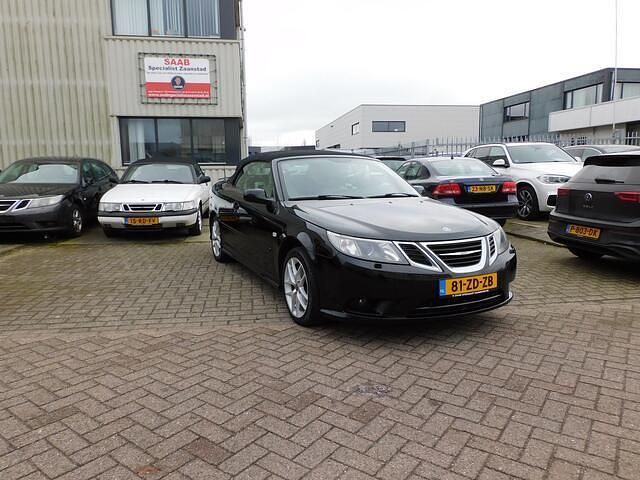 Occasion Saab 9-3 Cabriolet Vector 150 PK (110 kW) 2008 Zwart Cabriolet