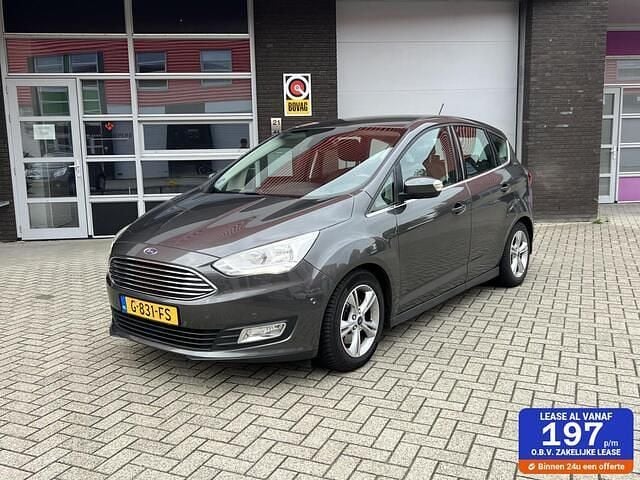 Grijs Gebruikt 2016 Ford C-MAX Titanium MPV | € 12.950 (Eerlijke prijs) - Afbeelding 1/4