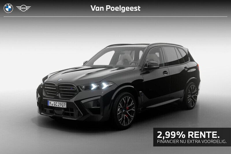 Zwart Nieuw 2025 BMW X5 M Competition Edition SUV | € 266.497 - Afbeelding 1/3